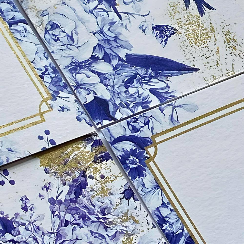 China Blue Notecards